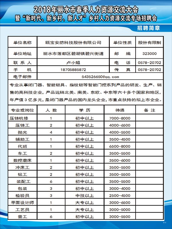 永嘉瓯北最新招工信息及其社会影响分析