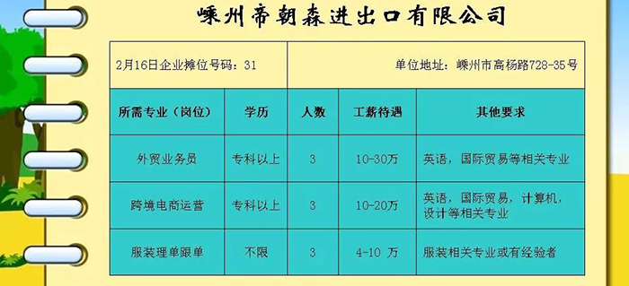 嵊州最新招聘网，人才与企业的连接桥梁