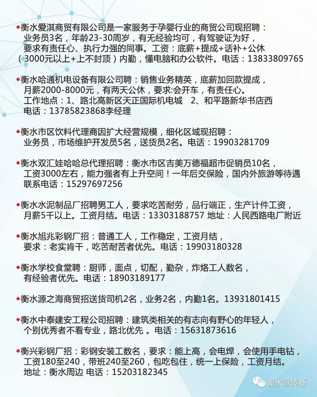 衡水传名广告最新招工信息，携手共创未来，探寻人才加入！