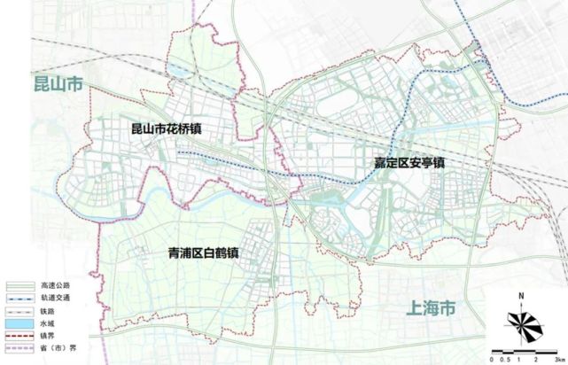 青浦白鹤最新规划图揭晓，描绘未来城市崭新蓝图