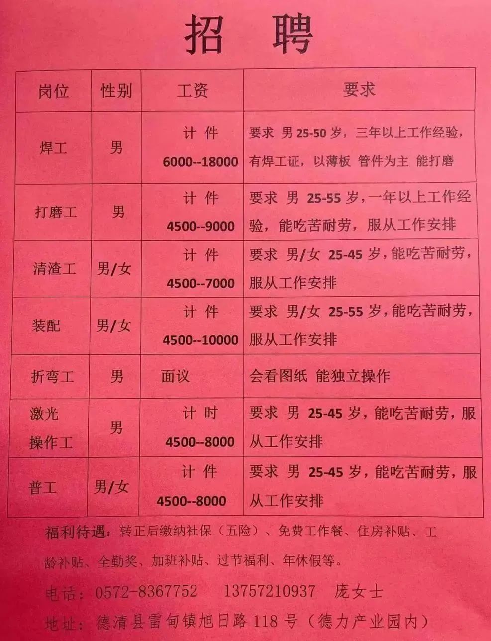 黄骅普通工人最新招聘，机遇与挑战并存的时代就业首选