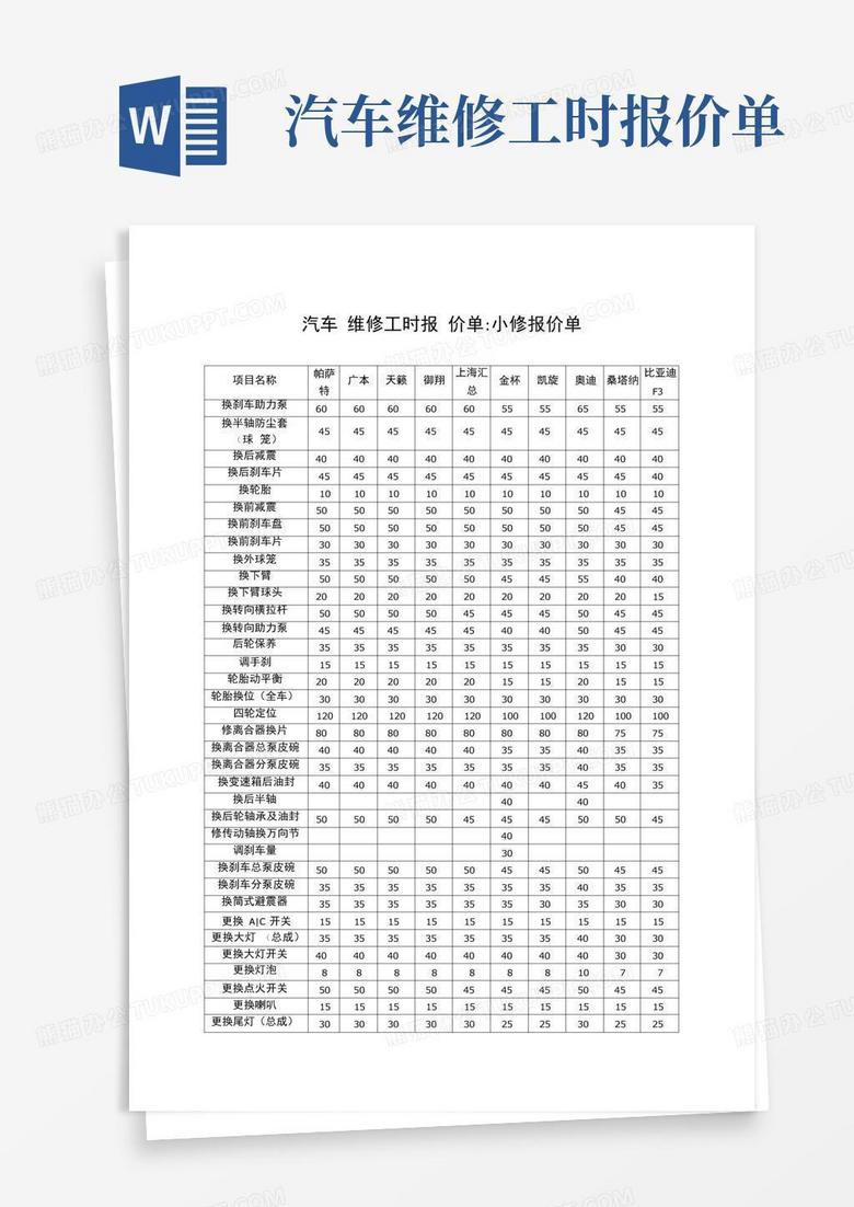 修车最新工时，提升效率，保障质量，打造专业维修服务新标杆